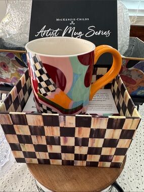 MacKenzie-Childs Artist Mug Series- limited edition